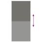Preview: Verdunkelungsrollo Grau 95x230 cm Stoffbreite 90,7 cm Polyester