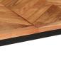Preview: Esstisch 140x70x75 cm Massivholz Akazie