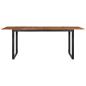 Preview: Esstisch 200x100x75 cm Massivholz Akazie