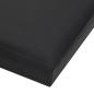 Preview: Hocker mit Stauraum Schwarz Kunstleder