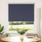 Preview: Verdunkelungsrollo Marineblau 100x130cm Stoffbreite 95,7cm