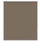 Preview: Verdunkelungsrollo Kaffeebraun 135x130cm Stoffbreite 131,6cm