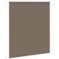 Preview: Verdunkelungsrollo Kaffeebraun 135x130cm Stoffbreite 131,6cm