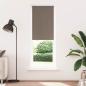 Preview: ARDEBO.de - Verdunkelungsrollo Kaffeebraun 70x210cm Stoffbreite 65,7 cm