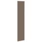 Preview: Verdunkelungsrollo Kaffeebraun 55x230 cm Stoffbreite 50,7 cm