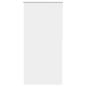 Preview: ARDEBO.de - Verdunkelungsrollo Weiß 110x230cm Stoffbreite 105,7cm Polyester