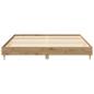 Preview: Bettgestell ohne Matratze Artisan-Eiche 180x200cm Holzwerkstoff