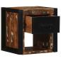 Preview: Nachttische 2 Stk. Mehrfarbig 40x35x40 cm Altholz Massivholz