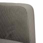 Preview: Sessel mit Armlehnen Hellgrau 54 cm Cordstoff