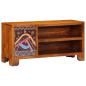 Preview: TV-Schrank Mehrfarbig 90x30x45 cm Massivholz Akazie