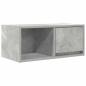 Preview: TV-Schrank Betongrau 60x31x25,5 cm Holzwerkstoff