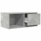 Preview: TV-Schrank Betongrau 60x31x25,5 cm Holzwerkstoff