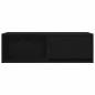 Preview: TV-Schrank Schwarz Eichen-Optik 80x31x25,5 cm Holzwerkstoff