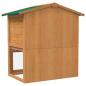 Preview: Kaninchenstall Kleintierhaus Hasenstall 3 Türen Holz