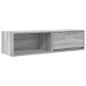 Preview: TV-Schrank Grau Sonoma 100x31x25,5 cm Holzwerkstoff