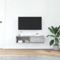 Preview: TV-Schrank Grau Sonoma 100x31x25,5 cm Holzwerkstoff