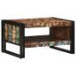 Preview: Couchtisch Mehrfarbig 70x50x38 cm Altholz Massivholz