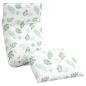 Preview: Sonnenliege Klappbar Blattmuster 175x54x8,5 cm Oxford-Gewebe