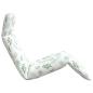 Preview: Sonnenliege Klappbar Blattmuster 175x54x8,5 cm Oxford-Gewebe