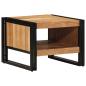 Preview: Couchtisch 50x50x38 cm Massivholz Akazie