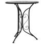 Preview: Mosaik-Bistrotisch Grau 60 cm Keramik