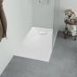 Preview: ARDEBO.de - Duschwanne SMC Weiß 100×80 cm