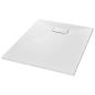 Preview: Duschwanne SMC Weiß 100×80 cm