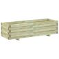 Preview: ARDEBO.de - Hochbeet 120x40x30 cm Holz Rechteckig