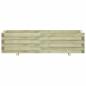 Preview: Hochbeet 120x40x30 cm Holz Rechteckig