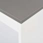 Preview: Bartisch mit Regal Wei? 110x50x103 cm