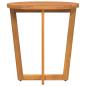 Preview: Garten-Beistelltisch Rund Ø70x75 cm Massivholz Akazie