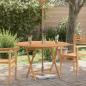 Preview: ARDEBO.de - Gartentisch Klappbar Ø 110x75 cm Massivholz Teak