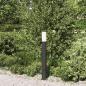 Preview: Pollerleuchte mit Auslass 80 cm Edelstahl IP44