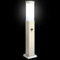 Preview: Pollerleuchten mit Sensor 3 Stk. 50 cm Edelstahl IP44