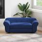 Preview: ARDEBO.de - Hundesofa Blau 72x45x30 cm Plüsch