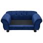 Preview: Hundesofa Blau 72x45x30 cm Plüsch