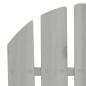 Preview: Gartenstuhl Holz Grau