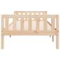 Preview: Kinderbett ohne Matratze 90x190 cm Massivholz Kiefer