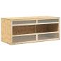 Preview: Terrarium Holzwerkstoff 120x50x50 cm