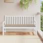Preview: ARDEBO.de - Gartenbank-Auflage Taupe 150x50x3 cm Oxford-Gewebe