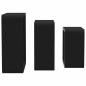 Preview: Würfelregale 3 Stk. Schwarz MDF