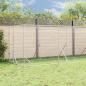 Preview: Outdoor-Hundezwinger mit Dach Silbern 2x10x2,5 m Stahl Verzinkt