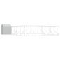 Preview: Outdoor-Hundezwinger mit Dach Silbern 10x10x2,5m Stahl Verzinkt