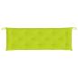 Preview: Gartenbank-Auflagen 2 Stk. Knallgrün 150x50x7 cm Oxford-Gewebe
