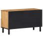 Preview: TV-Schrank Braun 80x33x46 cm Massivholz Mango