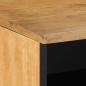 Preview: TV-Schrank Braun 80x33x46 cm Massivholz Mango