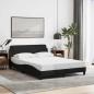Preview: ARDEBO.de - Bettgestell Dover Schwarz 135x190 cm Stoff