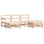 Preview: 6-tlg. Garten-Lounge-Set Massivholz Kiefer