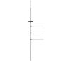 Preview: Handtuchhalter 47x280 cm Aluminium