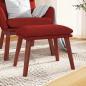 Preview: ARDEBO.de - Fußhocker Weinrot 45x29,5x35 cm Stoff